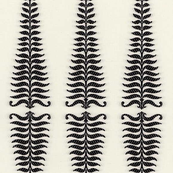 Schumacher Other - 2.5 Yards Schumacher Fern Tree Noir Cream Fabric